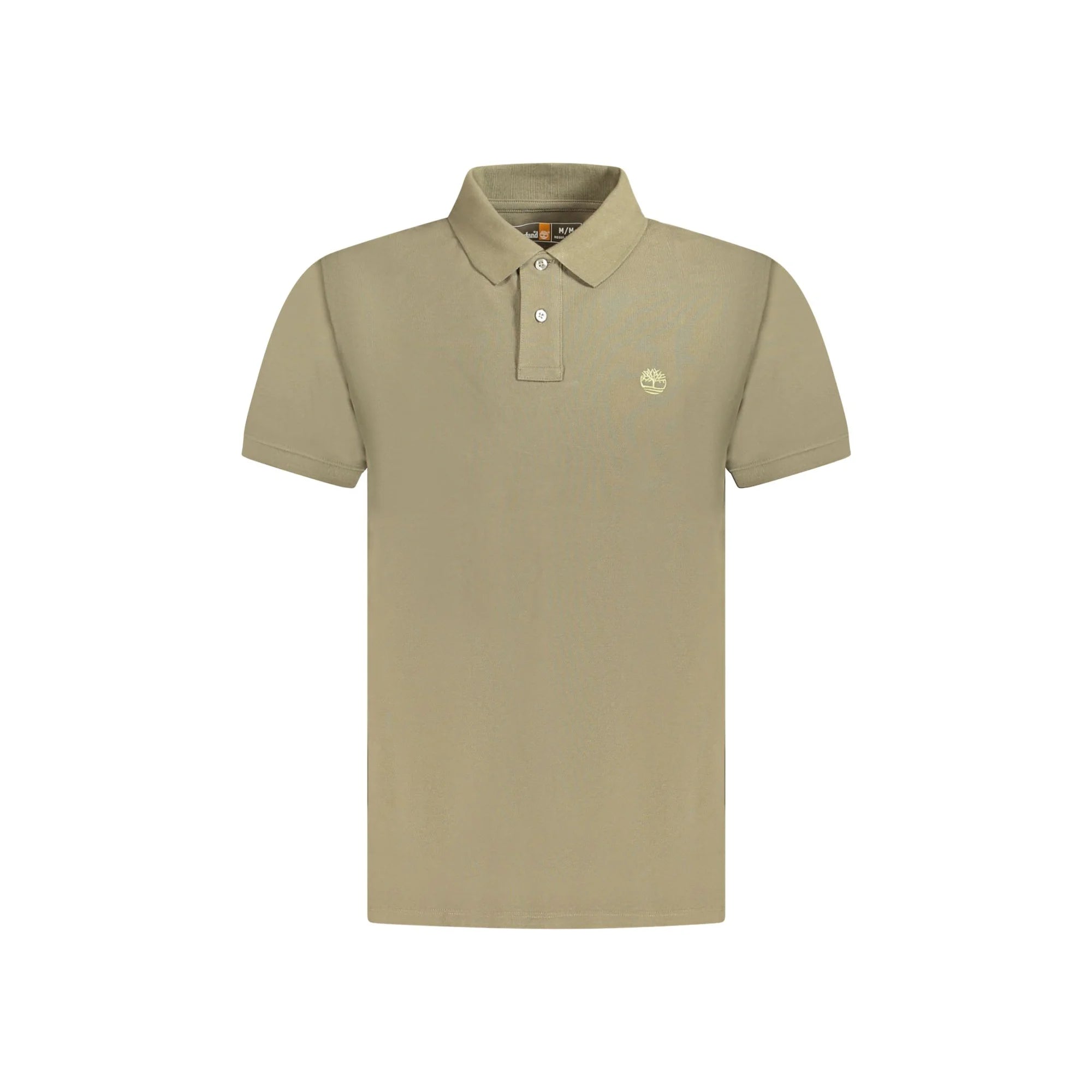 Timberland Polo Maniche Corte Uomo Marrone Ricamo - foto prodotto